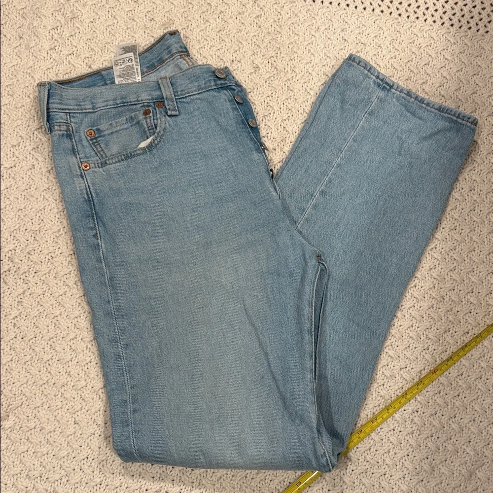 Levi's 501 34/34 Men’s Botton fly Light blue Jeans